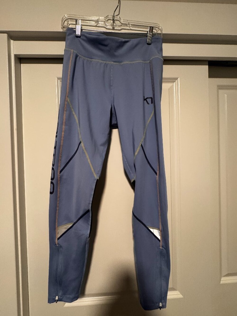 Kari Traa Louise 2.0 Running Tights Women’s L Pastel Light Blue